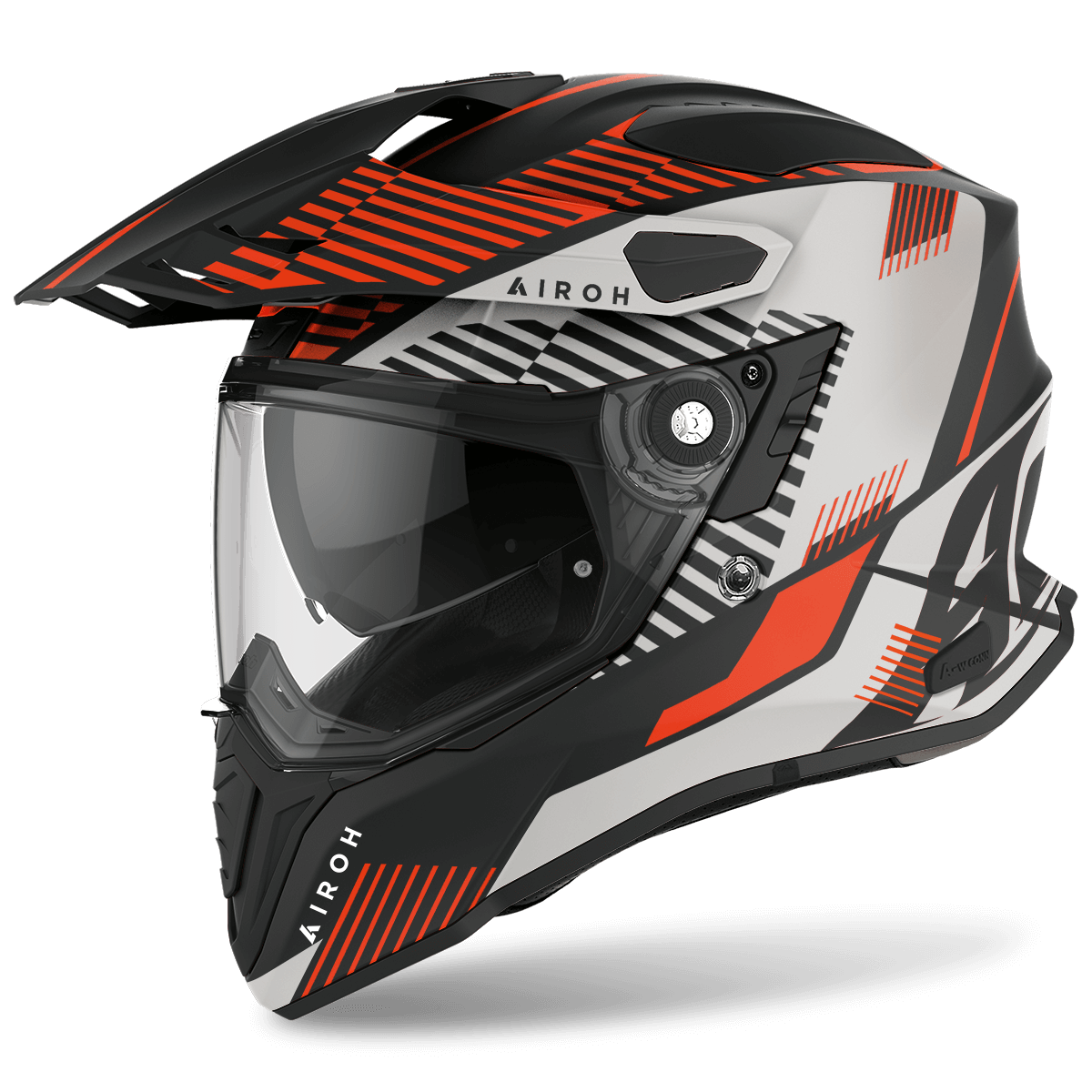 Helmet Commander Boost Orange Matt